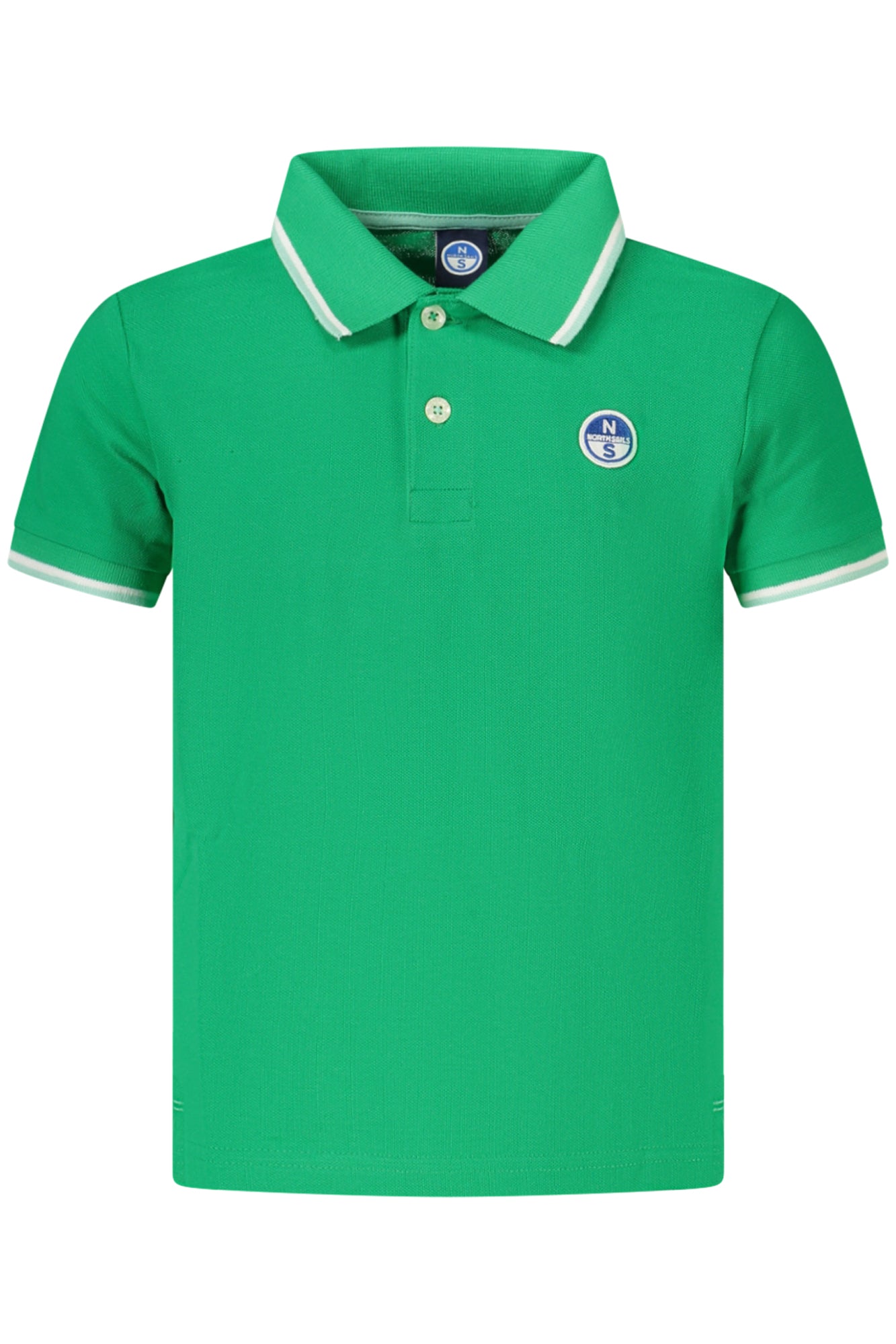 NORTH SAILS POLO MANICHE CORTE BAMBINO VERDE