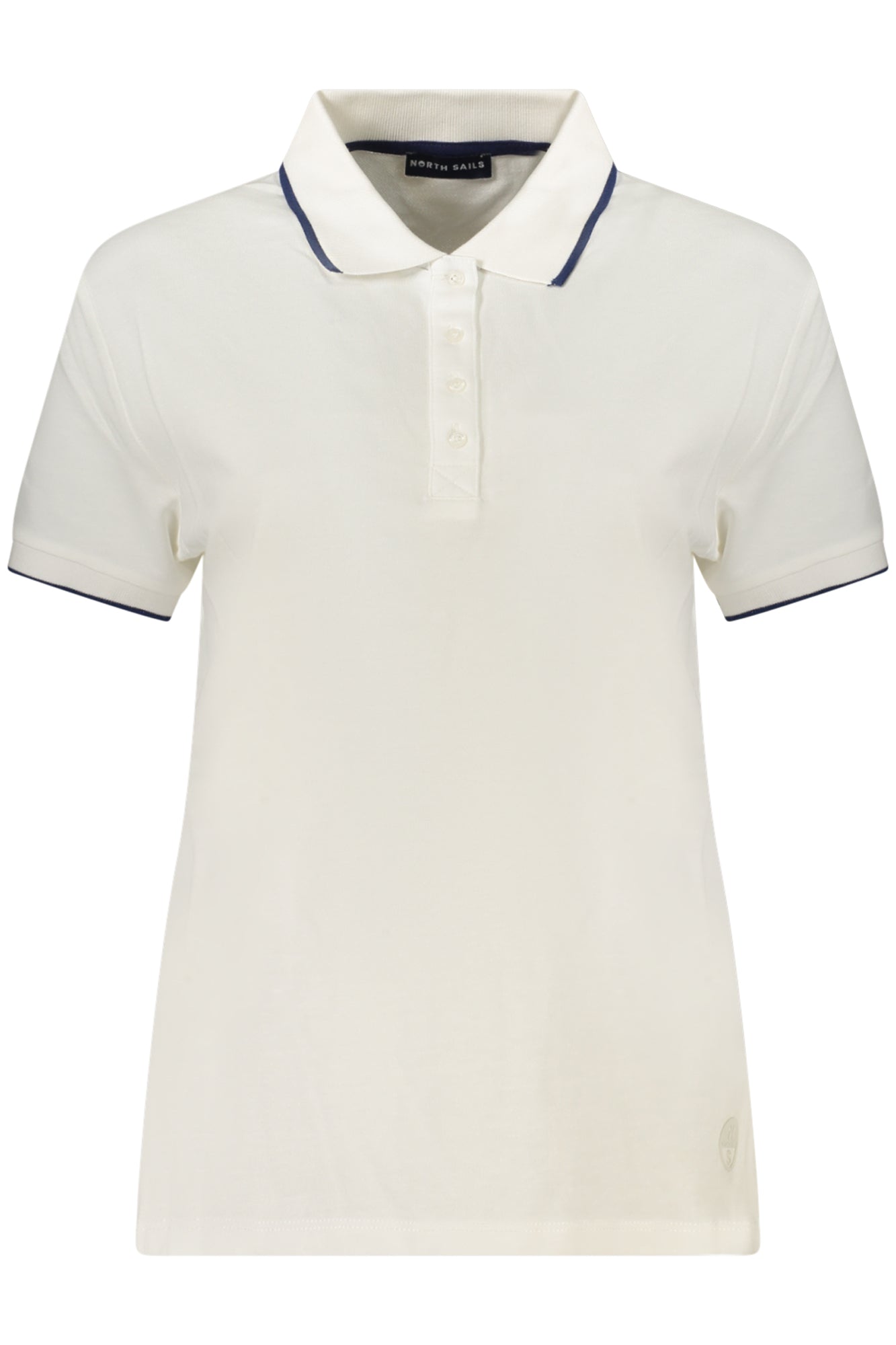 NORTH SAILS POLO MANICHE CORTE DONNA BIANCO