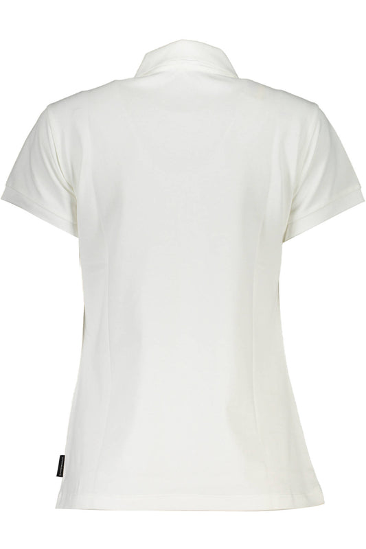 NORTH SAILS POLO MANICHE CORTE DONNA BIANCO