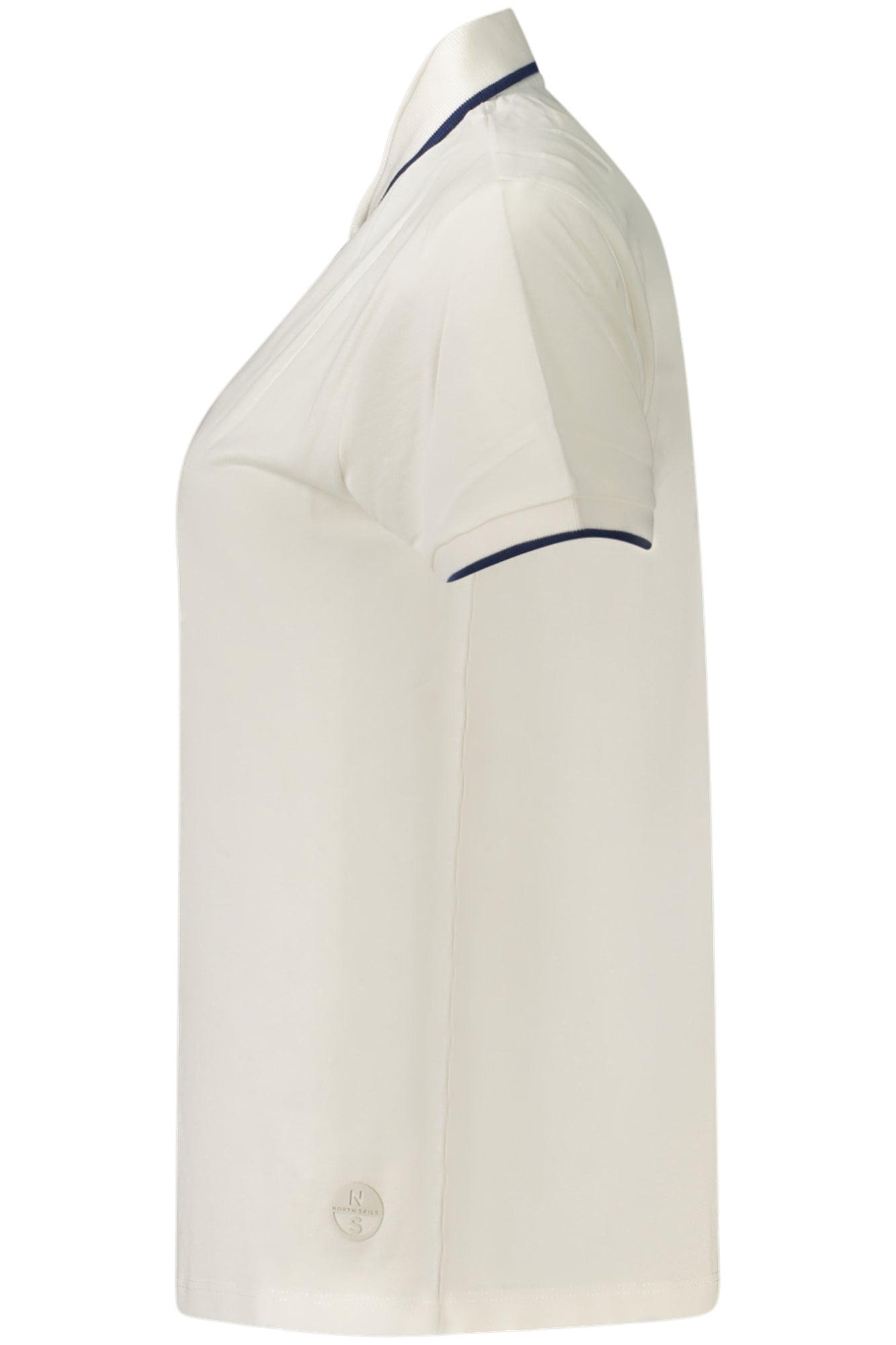 NORTH SAILS POLO MANICHE CORTE DONNA BIANCO