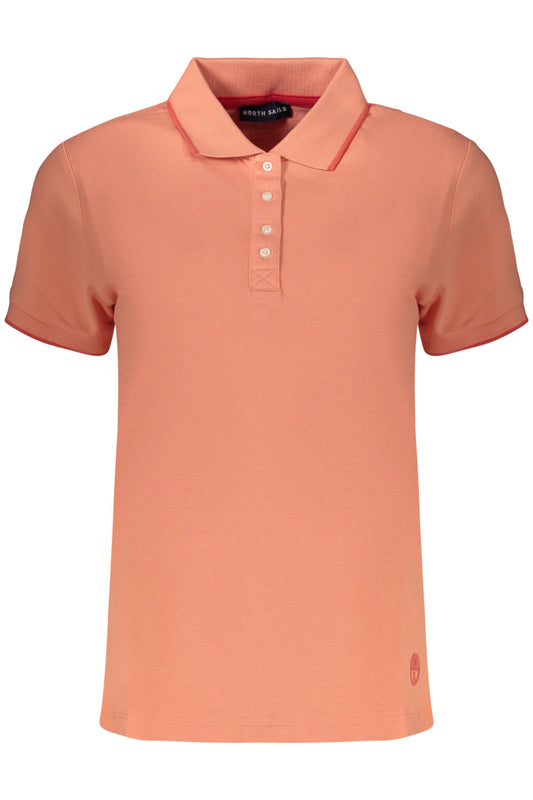 NORTH SAILS POLO MANICHE CORTE DONNA ROSA