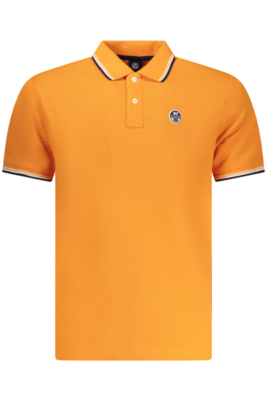 NORTH SAILS POLO MANICHE CORTE UOMO ARANCIO