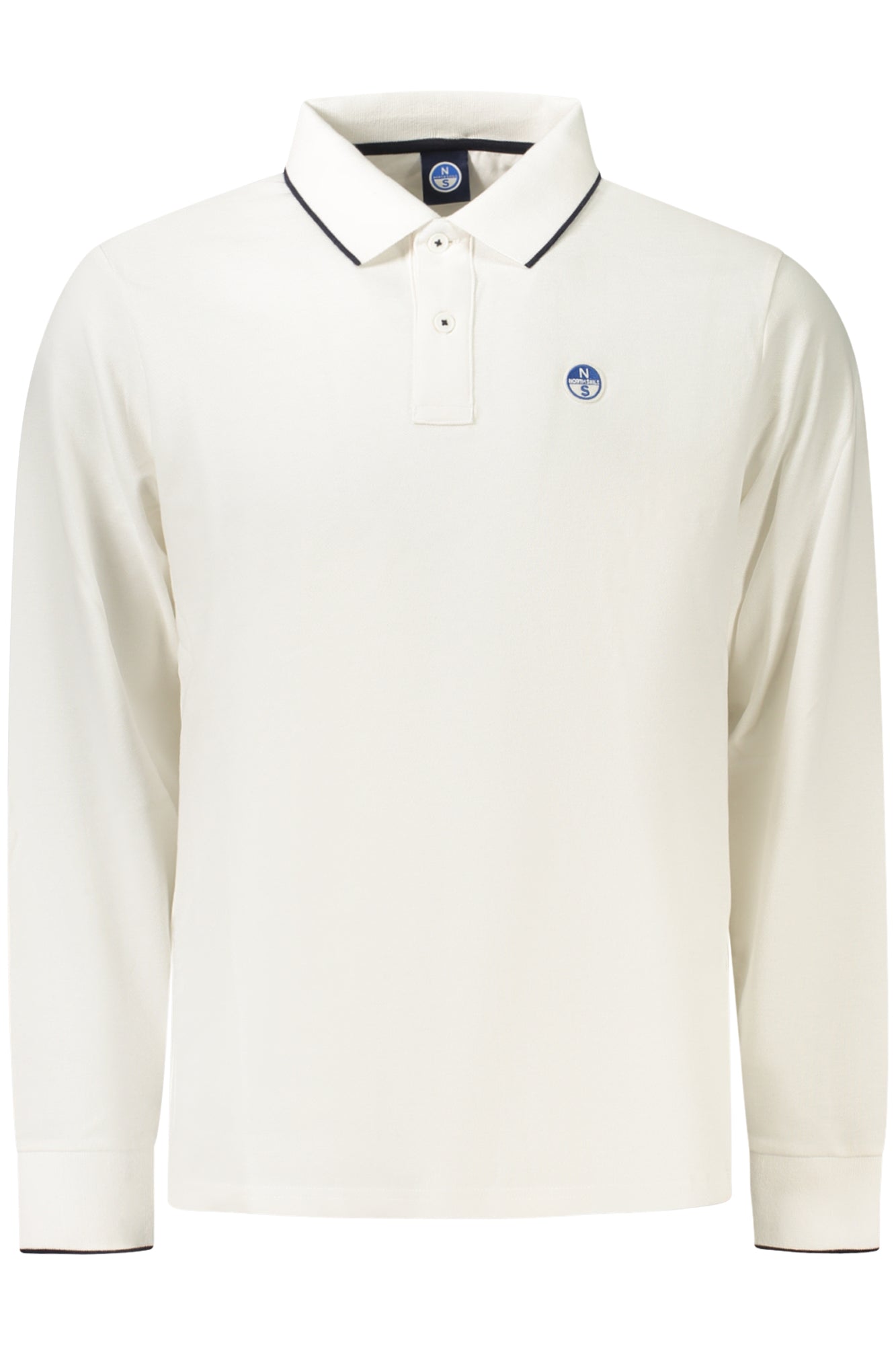 NORTH SAILS POLO MANICHE LUNGHE UOMO BIANCO