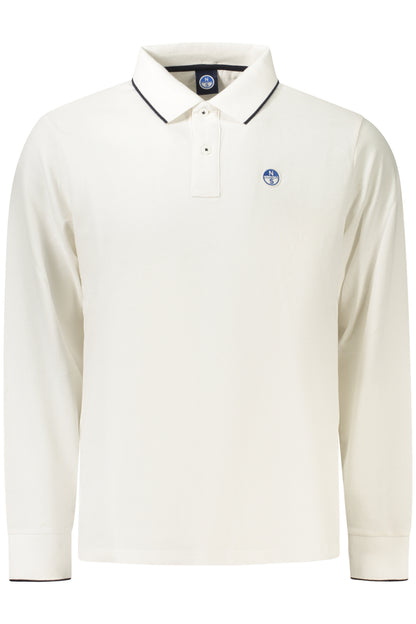 NORTH SAILS POLO MANICHE LUNGHE UOMO BIANCO