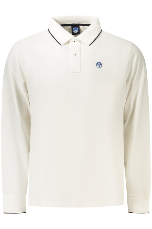 NORTH SAILS POLO MANICHE LUNGHE UOMO BIANCO