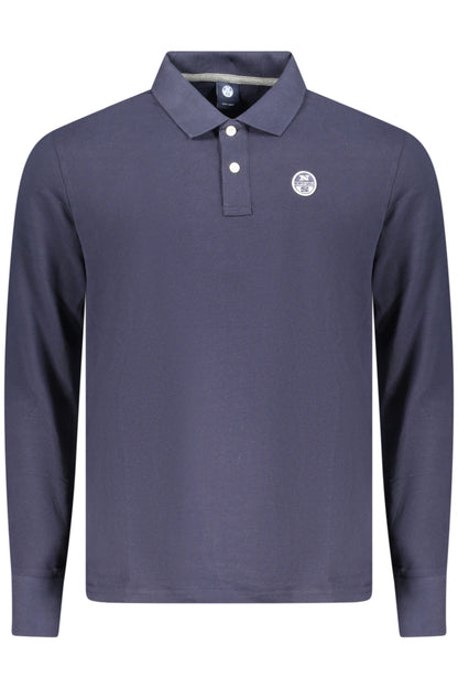 NORTH SAILS NORTH SAILS POLO MANICHE LUNGHE UOMO BLU