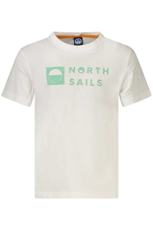 NORTH SAILS T-SHIRT MANICHE CORTE BAMBINO BIANCO