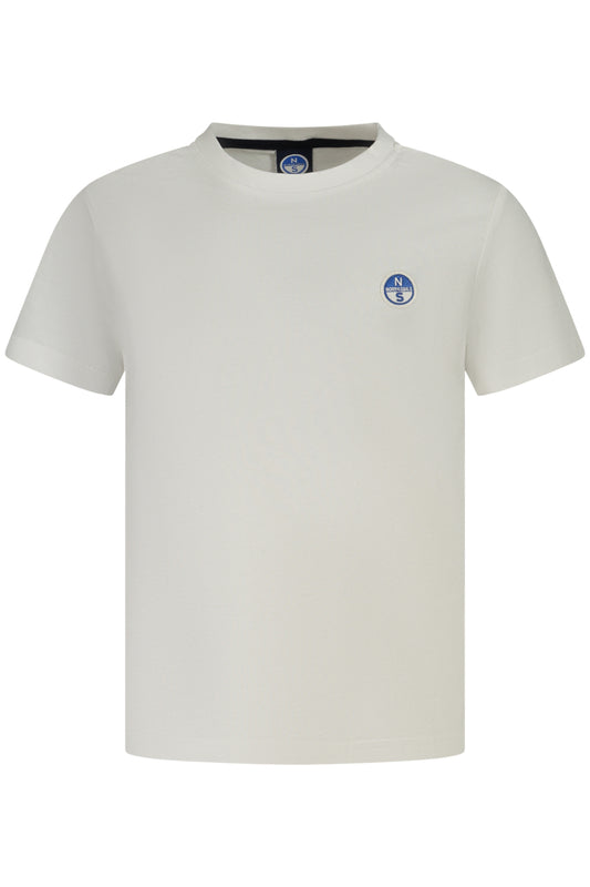 NORTH SAILS T-SHIRT MANICHE CORTE BAMBINO BIANCO