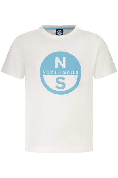 NORTH SAILS T-SHIRT MANICHE CORTE BAMBINO BIANCO
