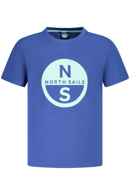 NORTH SAILS T-SHIRT MANICHE CORTE BAMBINO BLU