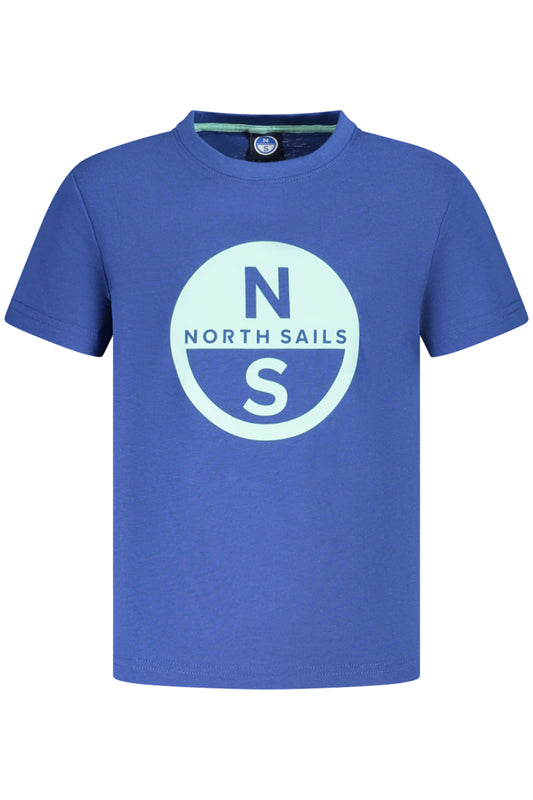 NORTH SAILS T-SHIRT MANICHE CORTE BAMBINO BLU