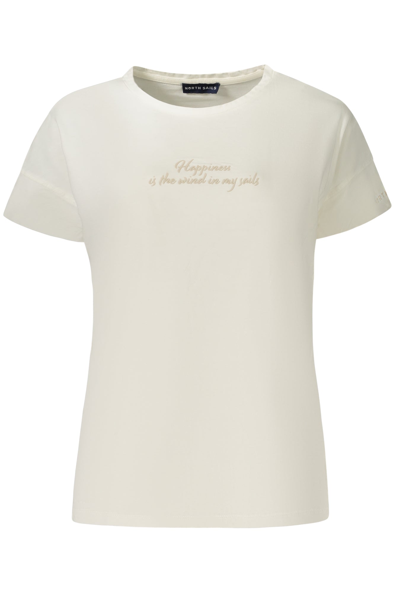 NORTH SAILS T-SHIRT MANICHE CORTE DONNA BIANCO