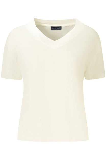 NORTH SAILS T-SHIRT MANICHE CORTE DONNA BIANCO