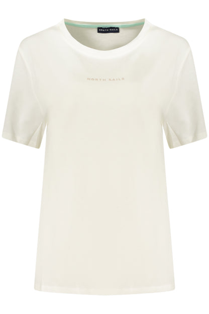 NORTH SAILS T-SHIRT MANICHE CORTE DONNA BIANCO