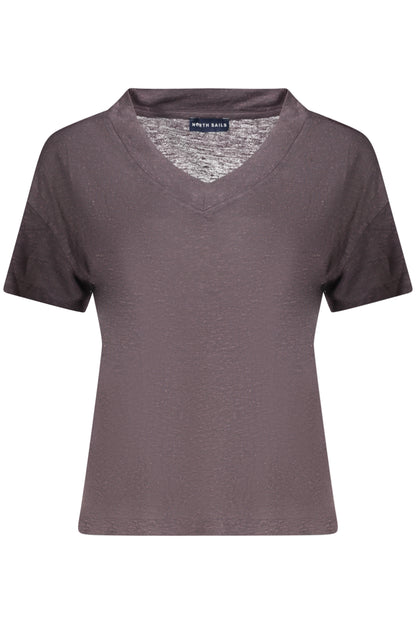 NORTH SAILS T-SHIRT MANICHE CORTE DONNA GRIGIO