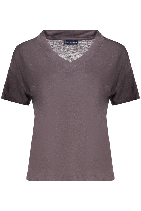 NORTH SAILS T-SHIRT MANICHE CORTE DONNA GRIGIO