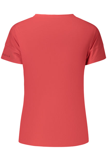 NORTH SAILS T-SHIRT MANICHE CORTE DONNA ROSSO