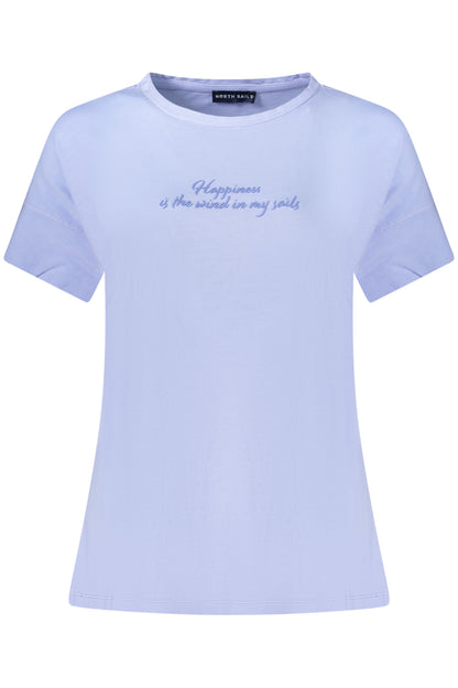 NORTH SAILS T-SHIRT MANICHE CORTE DONNA VIOLA