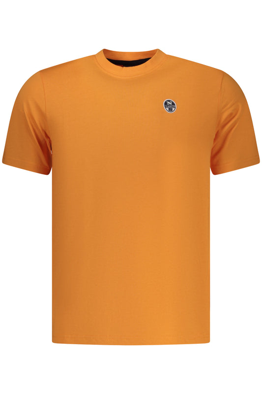 NORTH SAILS T-SHIRT MANICHE CORTE UOMO ARANCIO