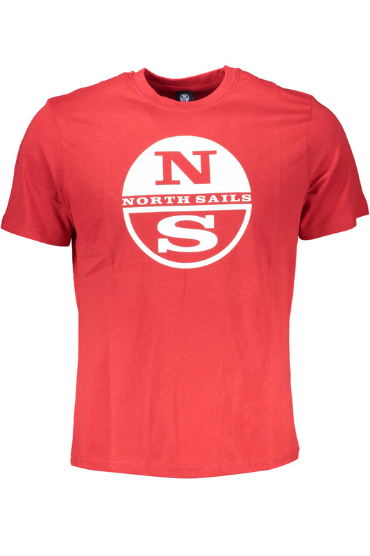 NORTH SAILS T-SHIRT MANICHE CORTE UOMO ROSSO