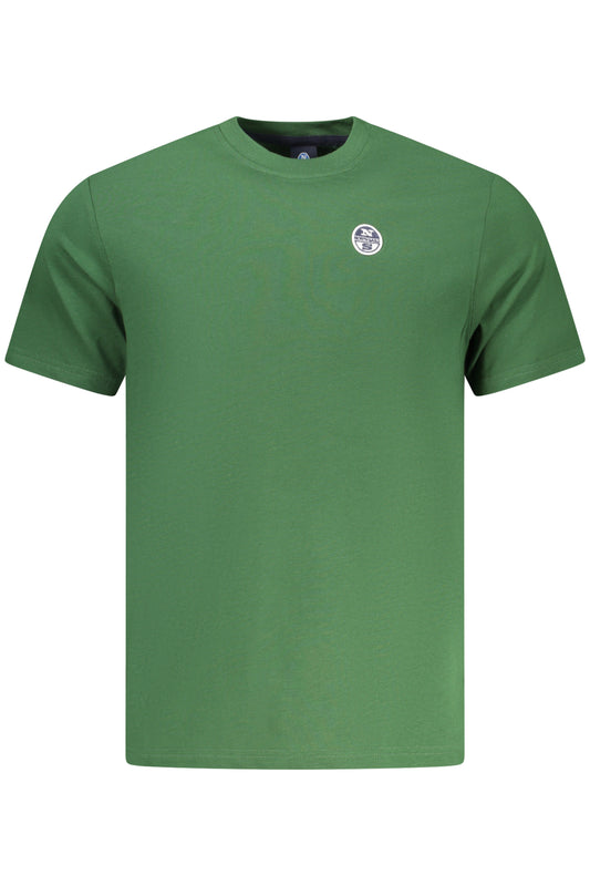 NORTH SAILS T-SHIRT MANICHE CORTE UOMO VERDE