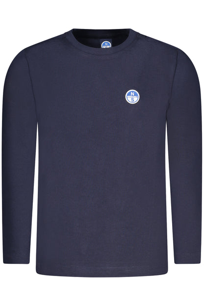 NORTH SAILS T-SHIRT MANICHE LUNGHE BAMBINO BLU