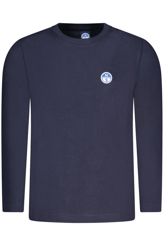 NORTH SAILS T-SHIRT MANICHE LUNGHE BAMBINO BLU