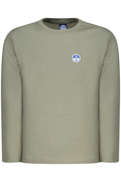 NORTH SAILS T-SHIRT MANICHE LUNGHE BAMBINO VERDE