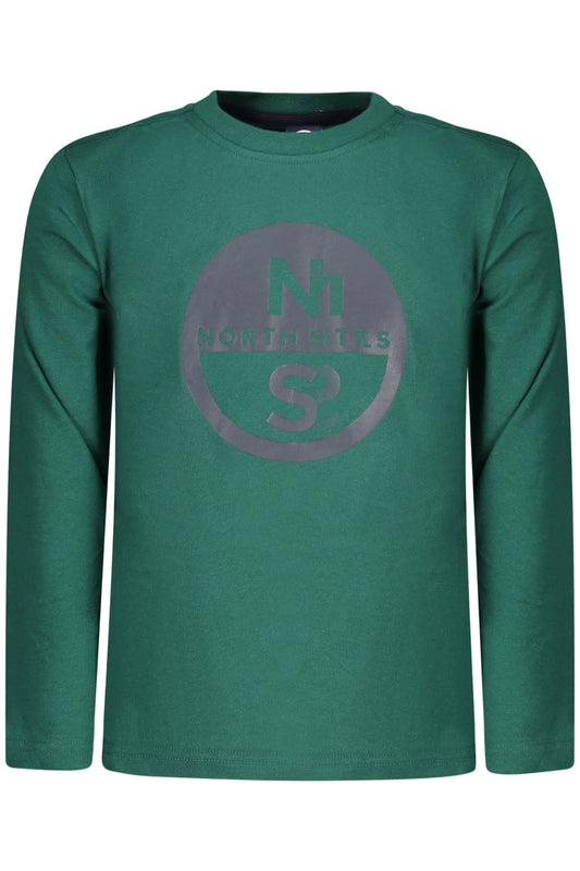 NORTH SAILS T-SHIRT MANICHE LUNGHE BAMBINO VERDE
