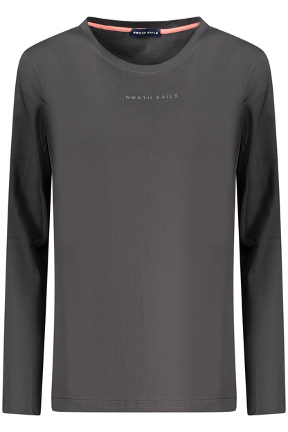 NORTH SAILS T-SHIRT MANICHE LUNGHE DONNA NERO