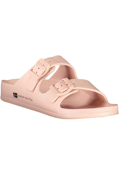 NORWAY 1963 CALZATURA CIABATTA DONNA ROSA