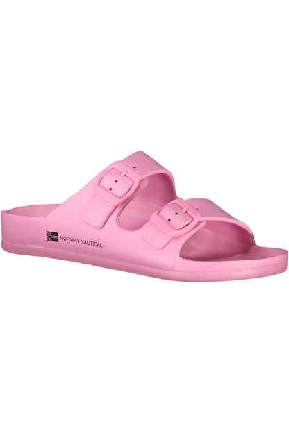 NORWAY 1963 CALZATURA CIABATTA DONNA ROSA