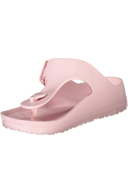 NORWAY 1963 CALZATURA CIABATTA DONNA ROSA