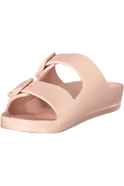 NORWAY 1963 CALZATURA CIABATTA DONNA ROSA
