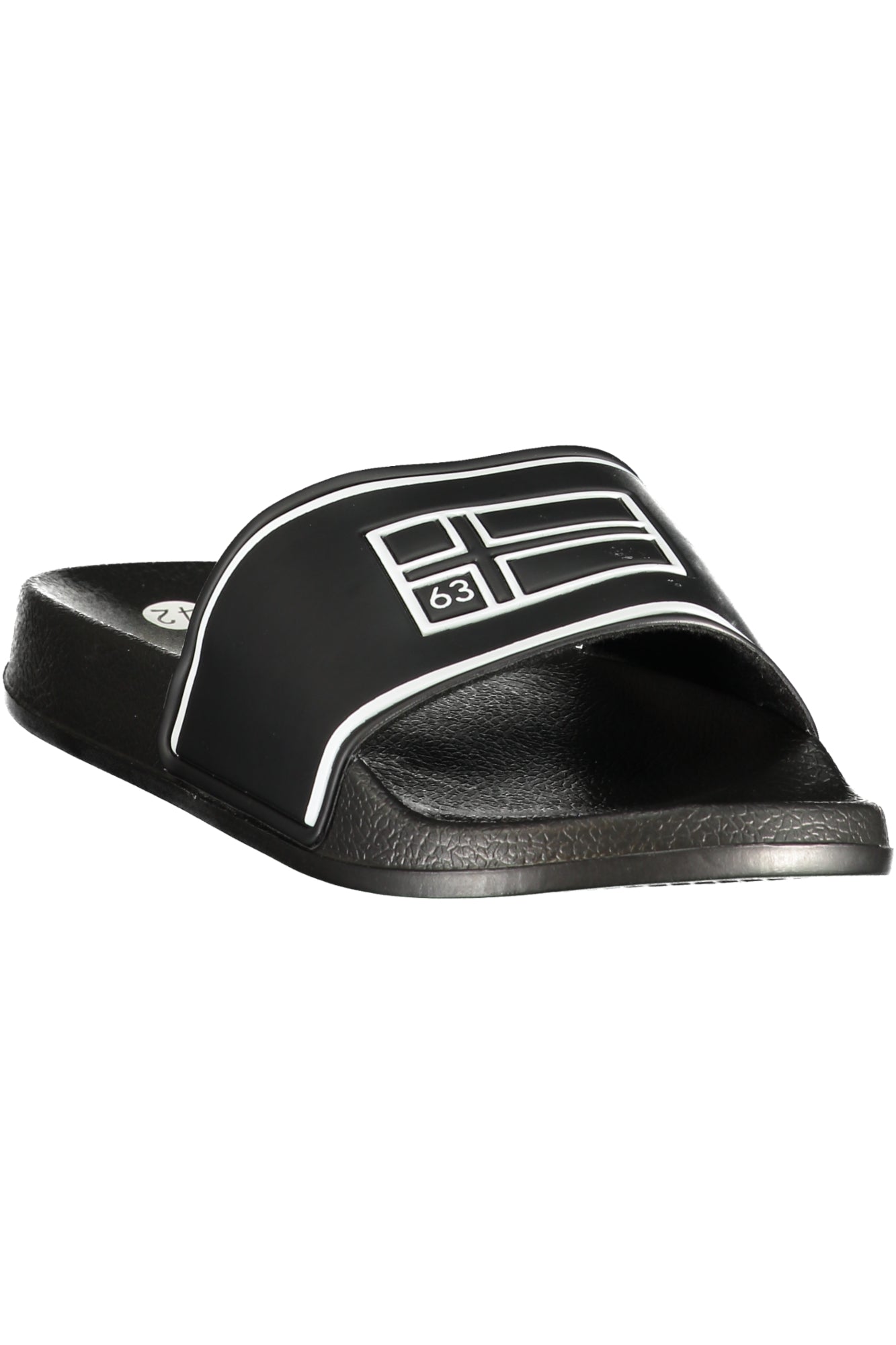 NORWAY 1963 CALZATURA CIABATTA UOMO NERO