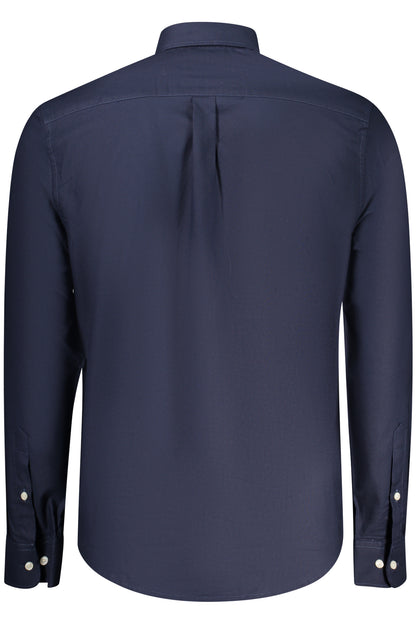 NORWAY 1963 CAMICIA MANICHE LUNGHE UOMO BLU