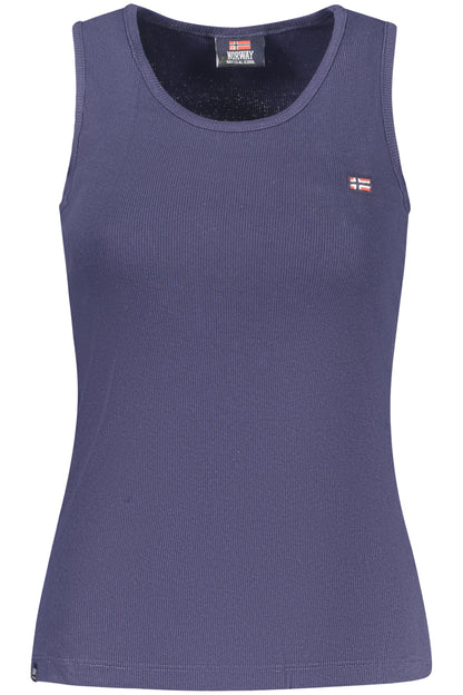 NORWAY 1963 CANOTTA DONNA BLU