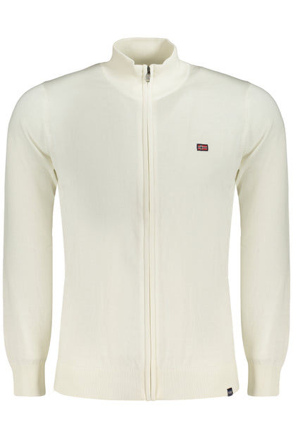 NORWAY 1963 CARDIGAN UOMO BIANCO