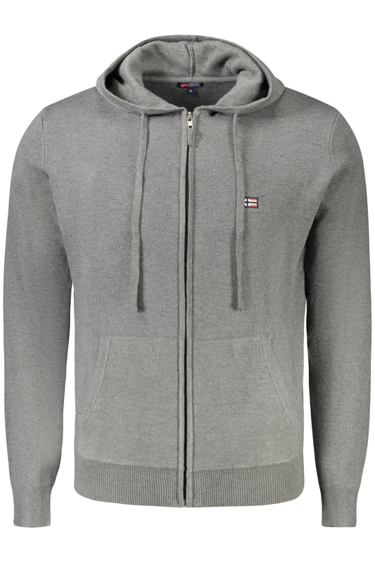 NORWAY 1963 CARDIGAN UOMO GRIGIO