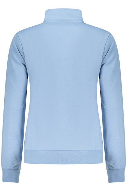 NORWAY 1963 FELPA CON ZIP DONNA AZZURRO