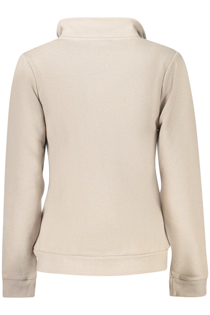 NORWAY 1963 FELPA CON ZIP DONNA BEIGE