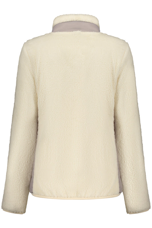 NORWAY 1963 FELPA CON ZIP DONNA BIANCO