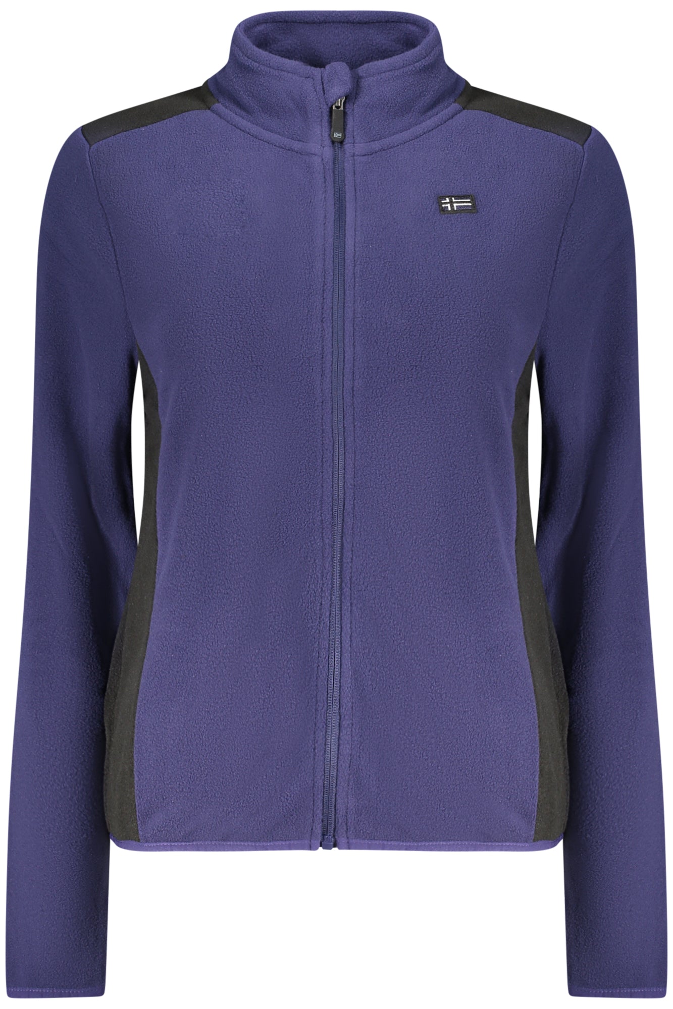NORWAY 1963 FELPA CON ZIP DONNA BLU