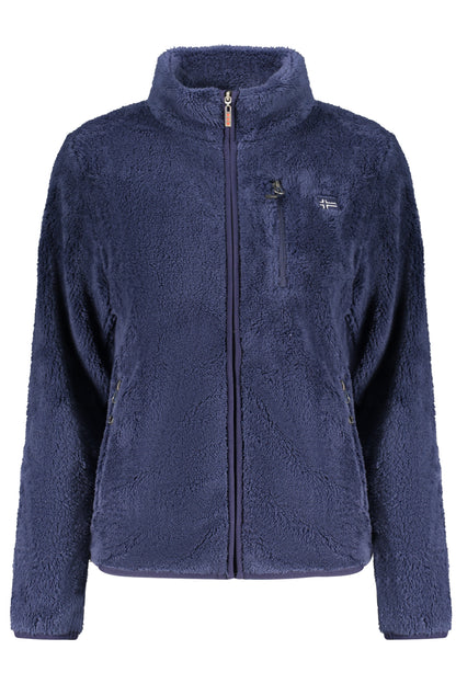 NORWAY 1963 FELPA CON ZIP DONNA BLU
