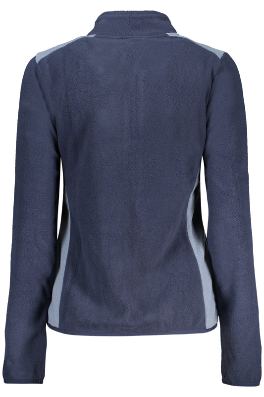 NORWAY 1963 FELPA CON ZIP DONNA BLU
