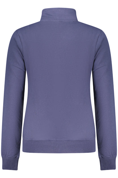 NORWAY 1963 FELPA CON ZIP DONNA BLU