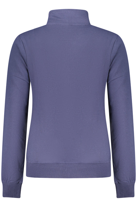 NORWAY 1963 FELPA CON ZIP DONNA BLU