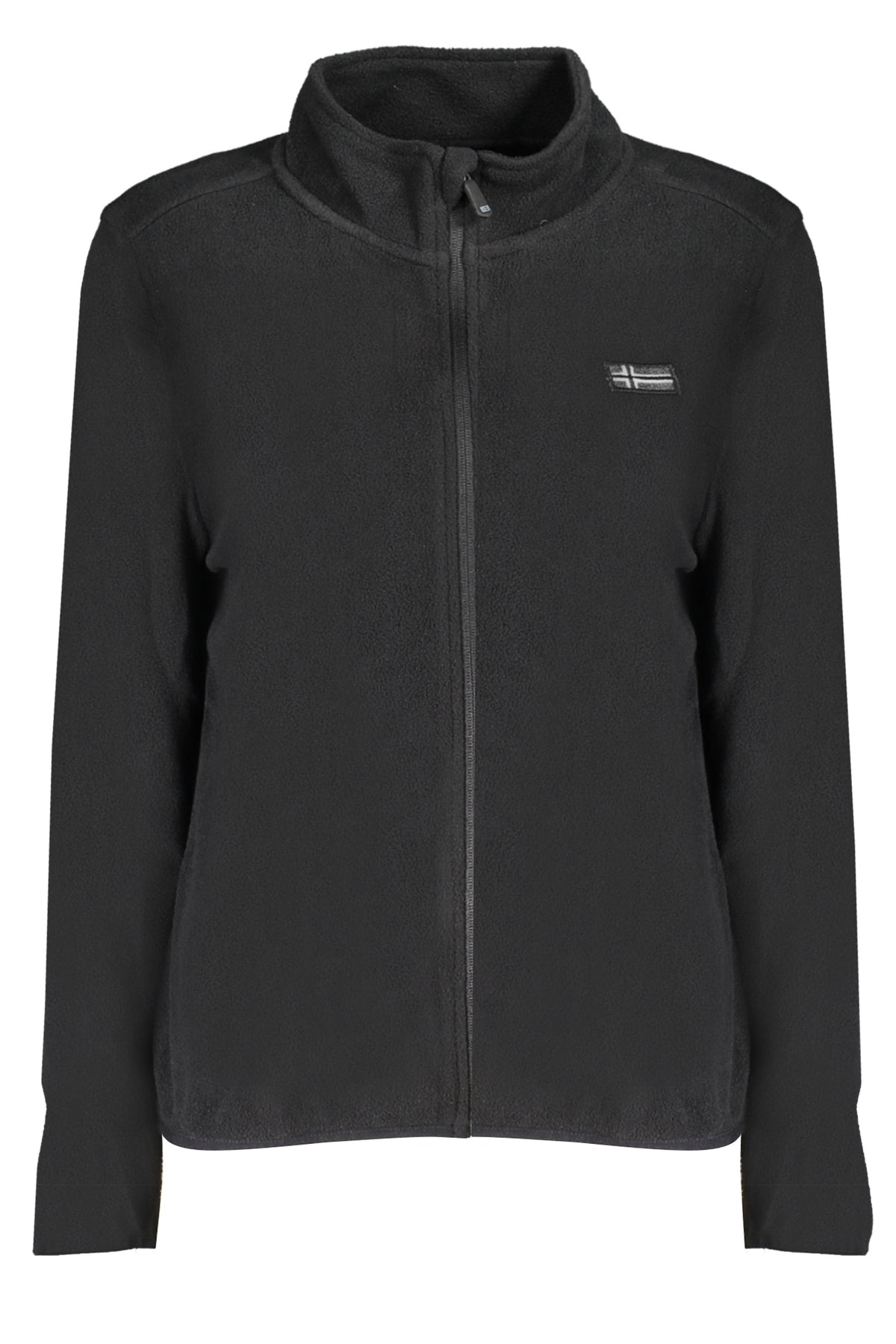 NORWAY 1963 FELPA CON ZIP DONNA NERO