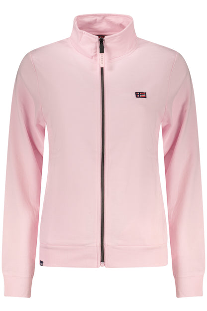 NORWAY 1963 FELPA CON ZIP DONNA ROSA