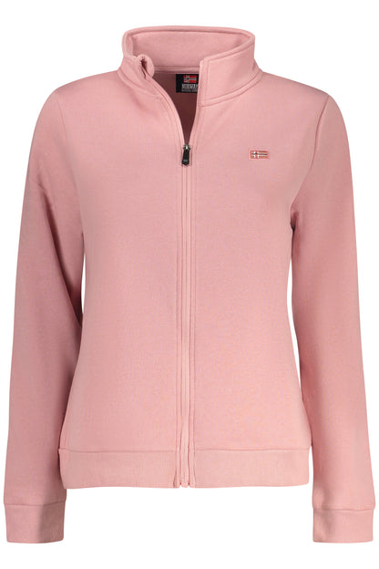 NORWAY 1963 FELPA CON ZIP DONNA ROSA